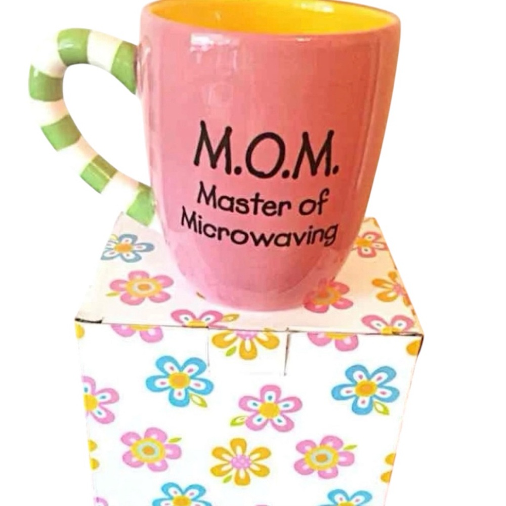 MOM Acronym Mug (Pink)